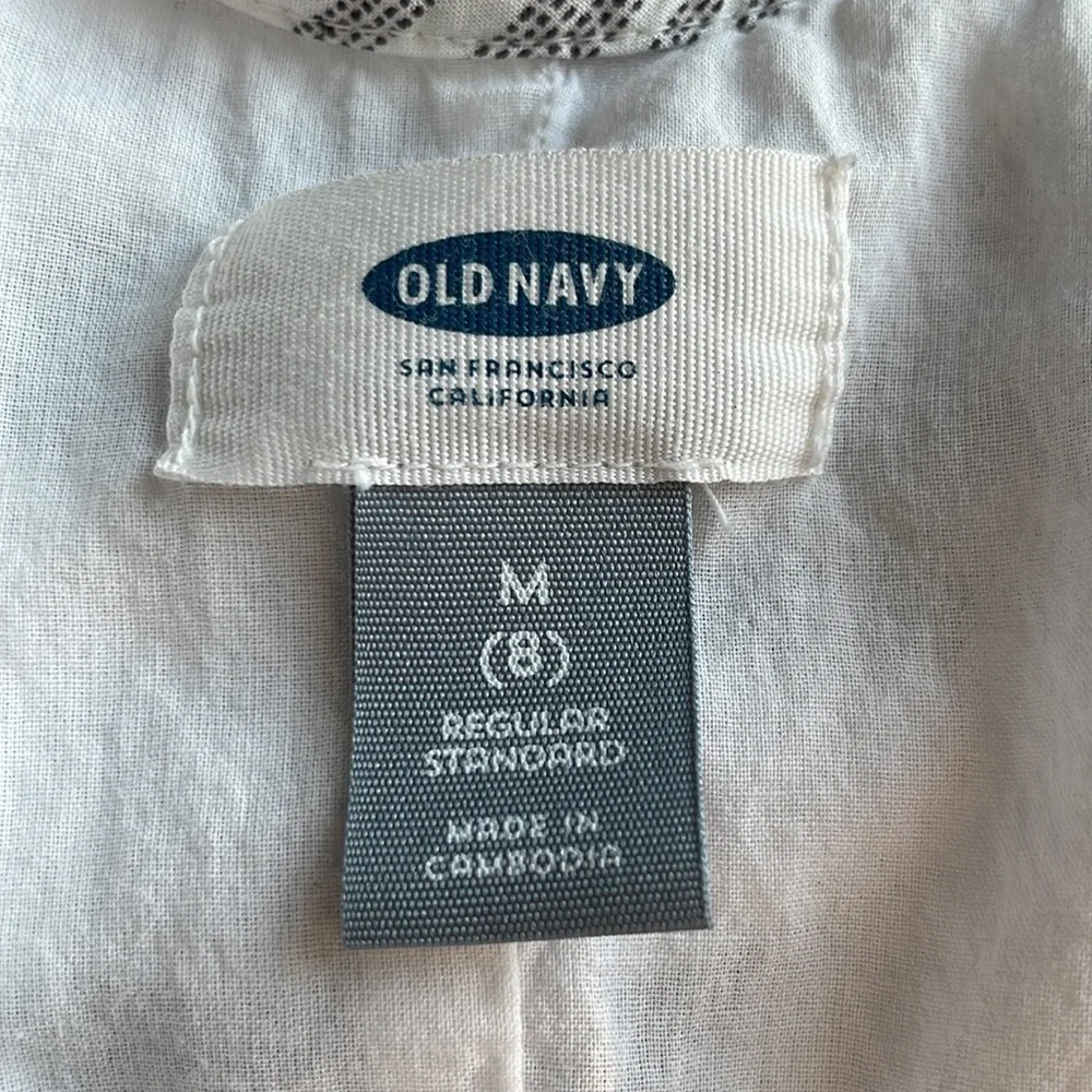 Old Navy Hanky Hem Maxi Dress Sz 8